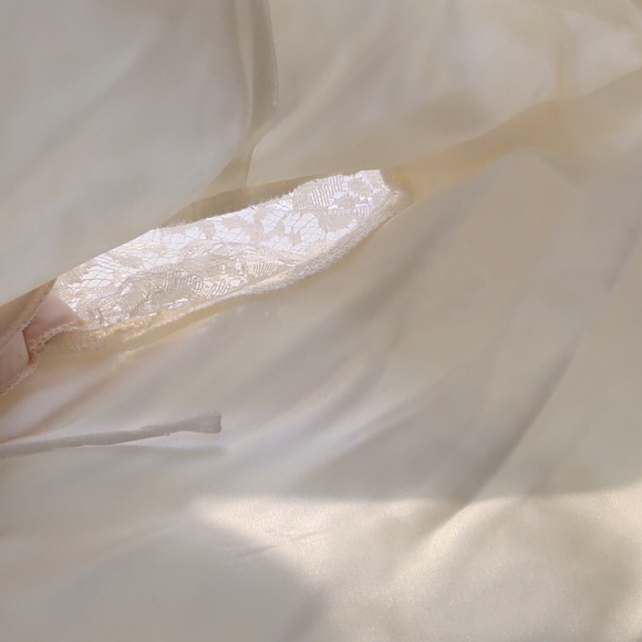 VINTAGE NU MODE cream lace dress - size small - Picture 14 of 15